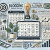 DALL·E-2024-12-02-19.07.15-A-visually-appealing-illustration-representing-a-blogging-strategy-for-earning-income-with-elements-like-a-calendar-showing-daily-entries-a-laptop-