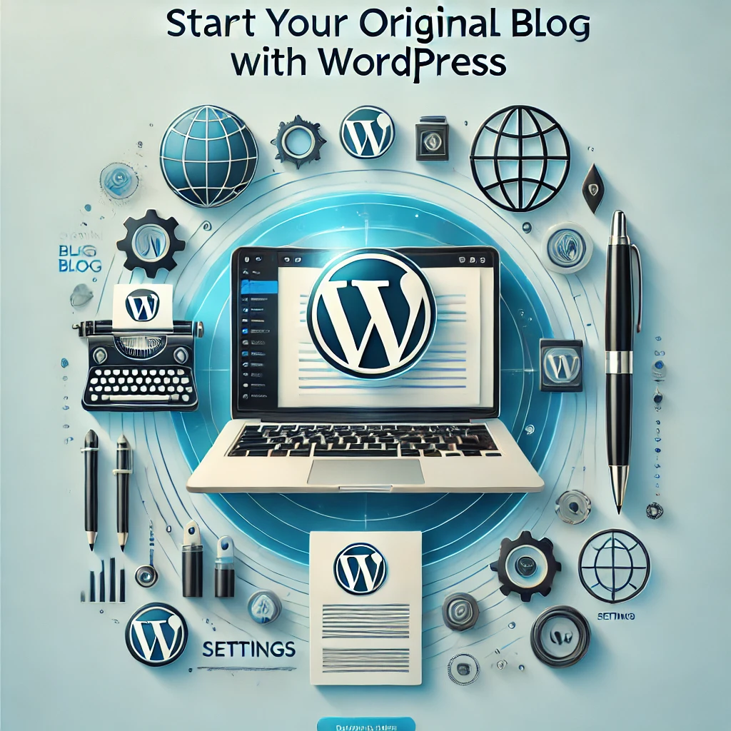 DALL·E-2024-12-15-16.04.59-A-visually-appealing-image-showcasing-the-concept-of-launching-an-original-blog-using-WordPress.-The-design-should-include-a-modern-laptop-screen-disp