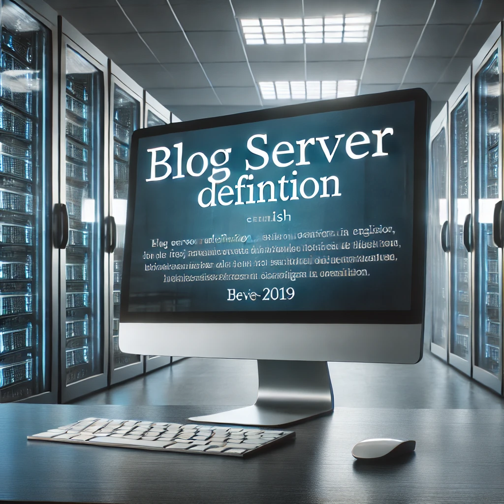 DALL·E-2025-02-02-17.07.06-A-high-resolution-photograph-of-a-modern-data-center-with-server-racks-in-the-background.-In-the-foreground-a-computer-monitor-displays-the-text-Blo