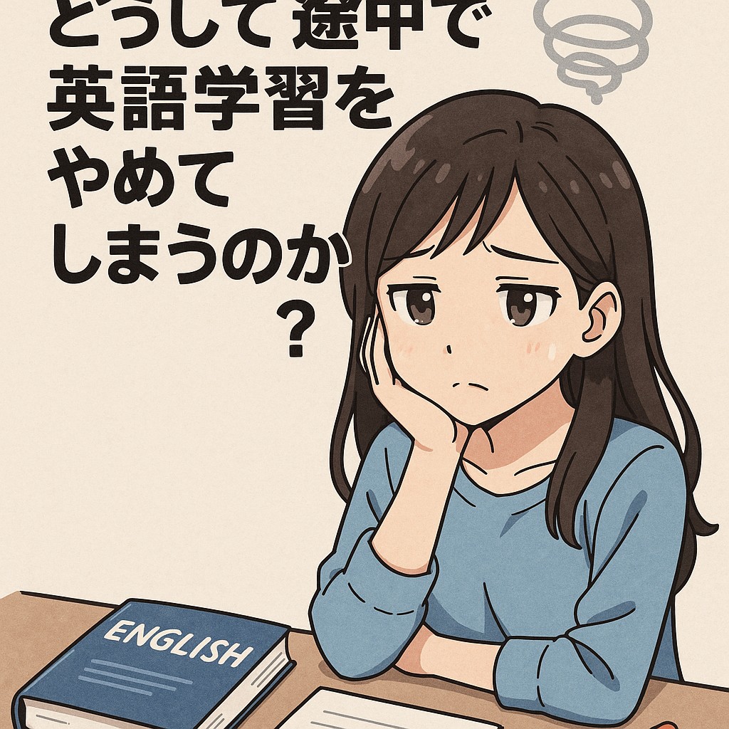 Why do people quit learning English halfway?