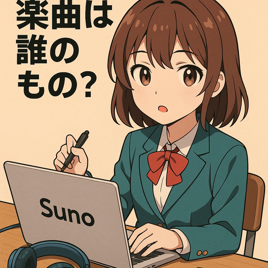 Who owns the music created with Suno AI?