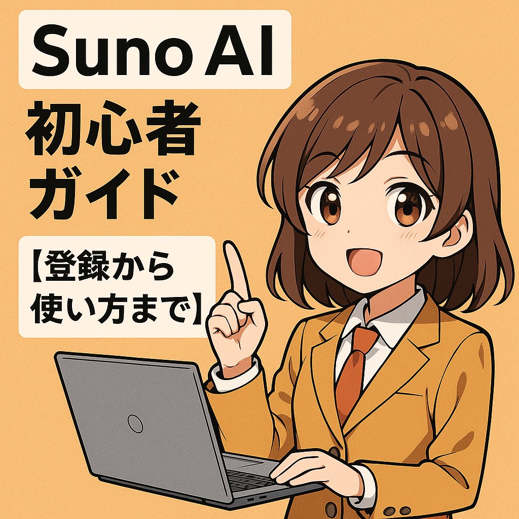 Suno AI Beginner’s Guide [From Registration to How to Use]
