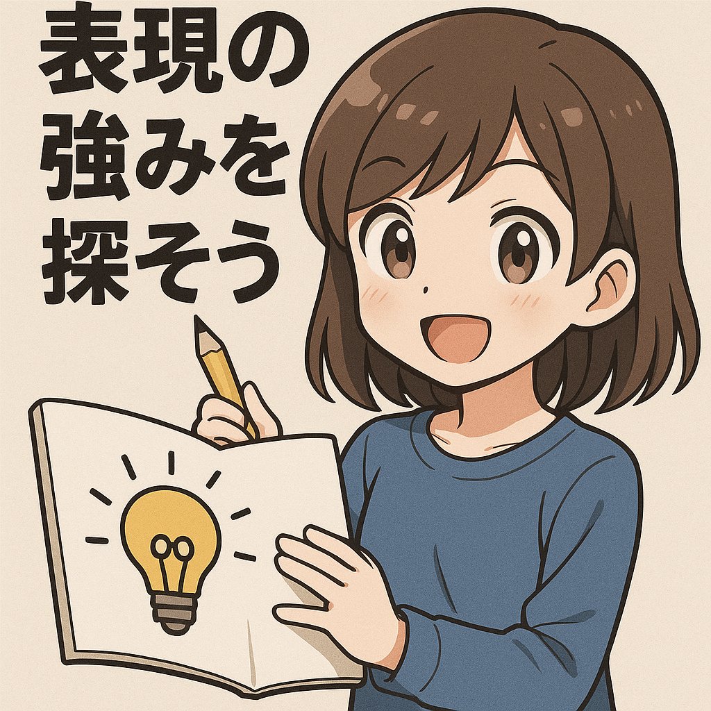 Let's find your strength in expression