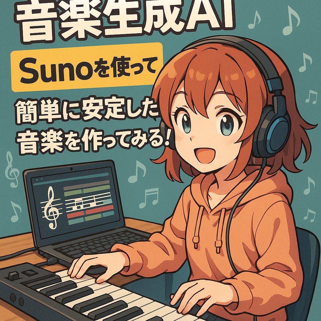 [Music Generation AI] Try Creating Simple and Stable Music with Suno