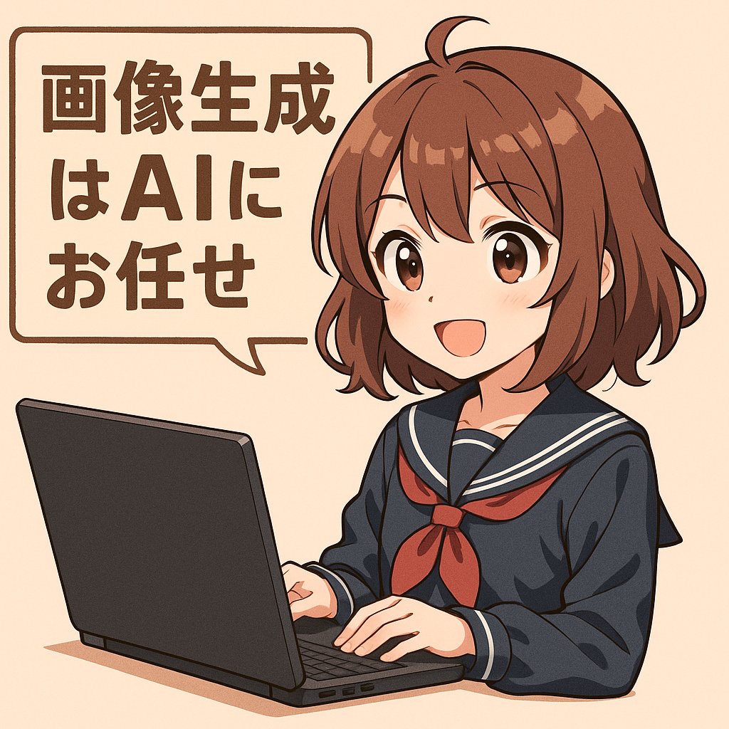 Leave image generation to AI