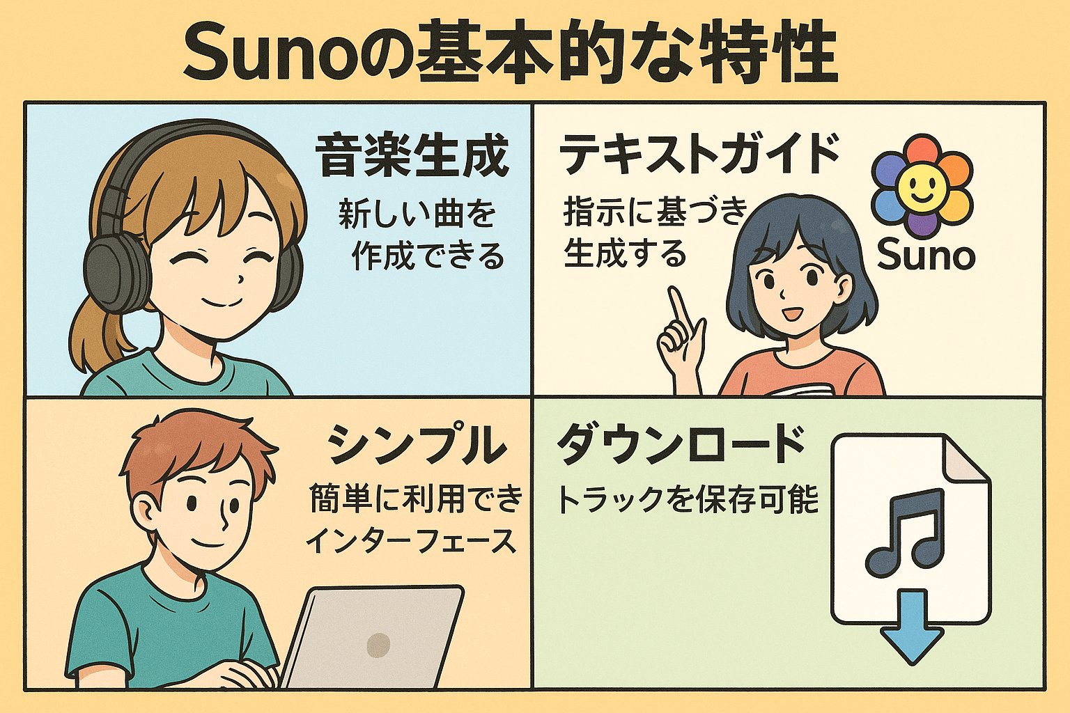 Basic Features of Suno