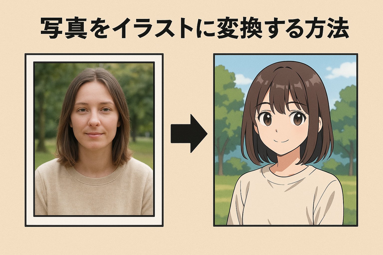 How to convert a photo into an illustration
