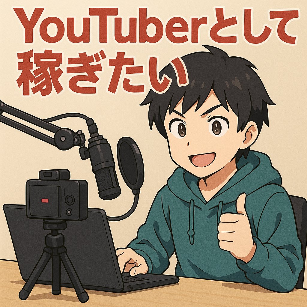 I want to make money as a YouTuber.