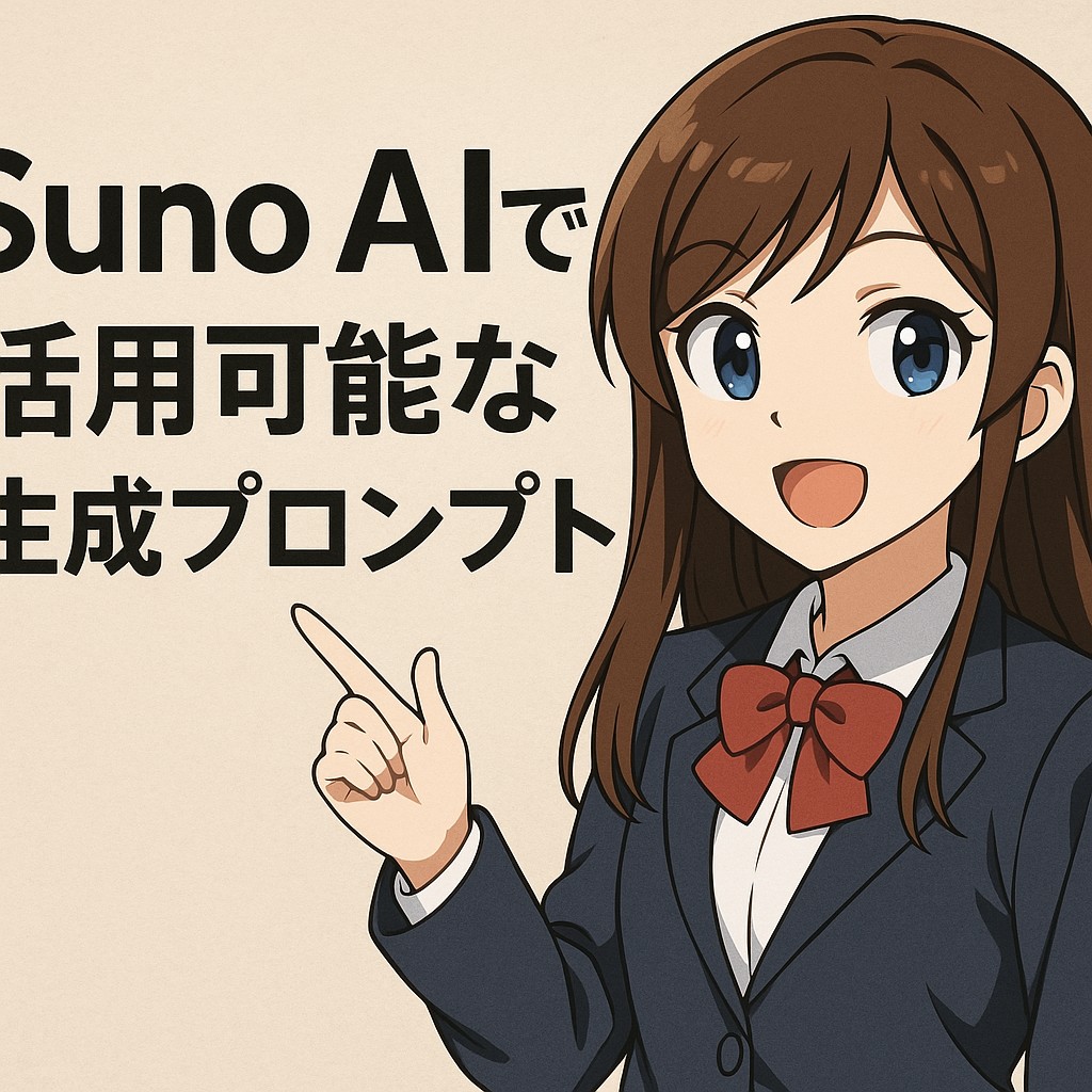 Generation Prompts Usable with Suno AI