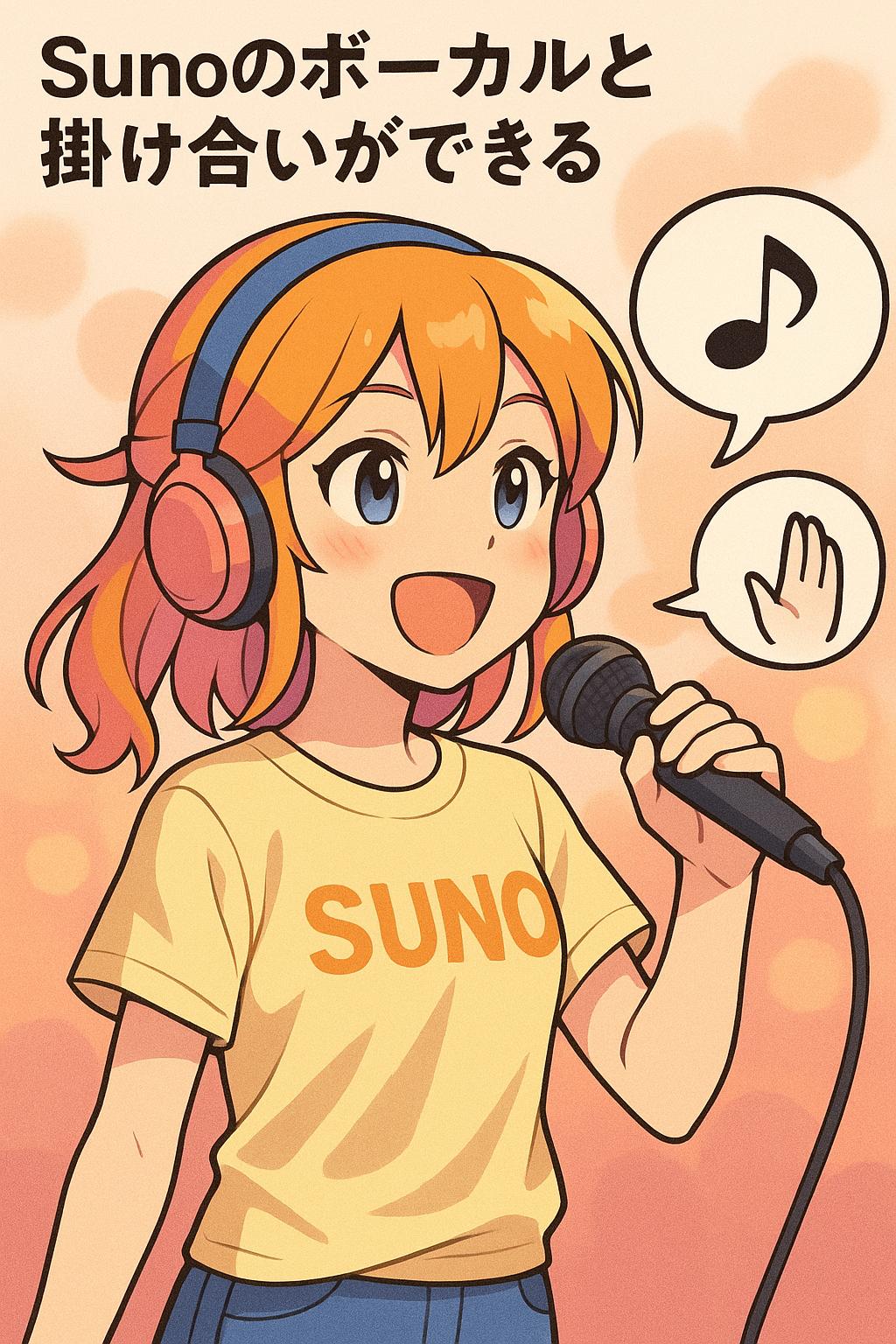 You can interact with Suno's vocals