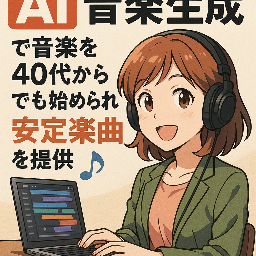 [AI] Providing Stable Music Creations — Start Making Music Even in Your 40s