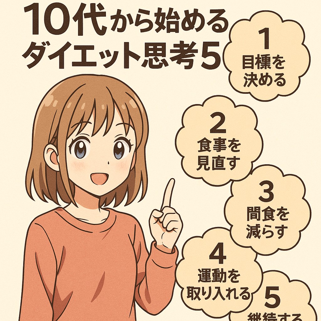 Five Diet Mindsets to Start in Your Teens