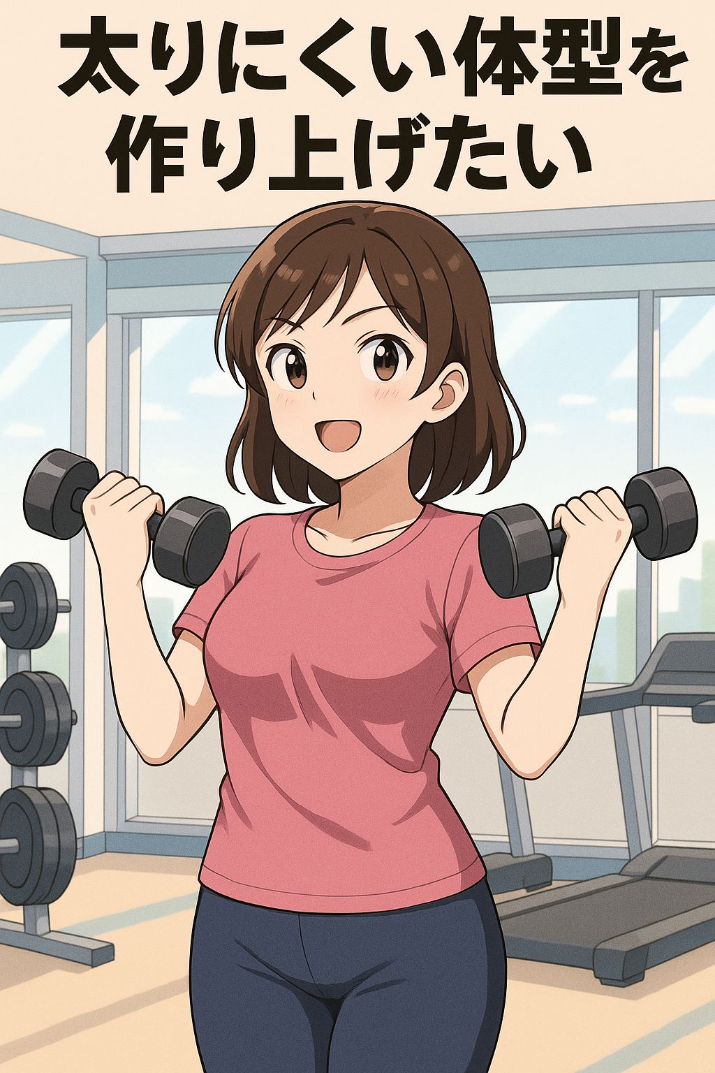 I want to build a body that doesn't gain weight easily