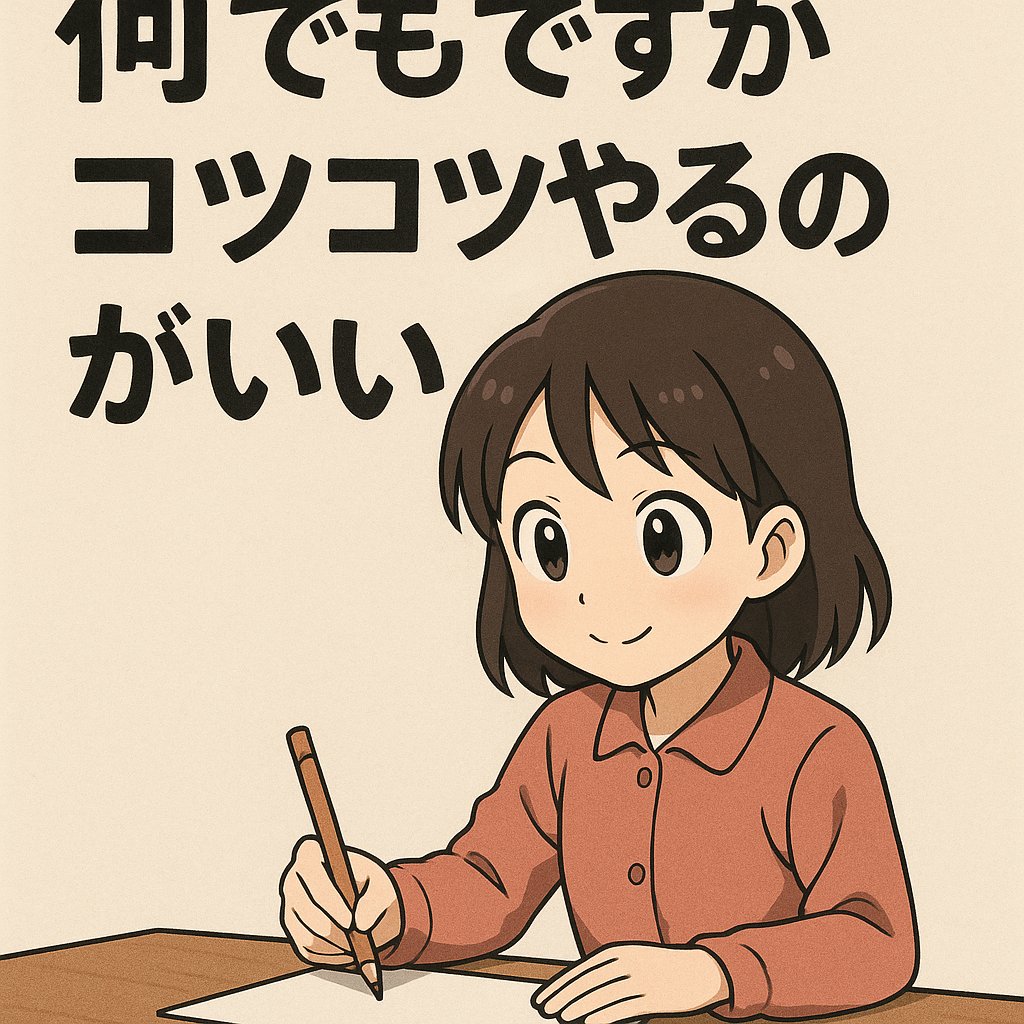 It’s good to do anything steadily