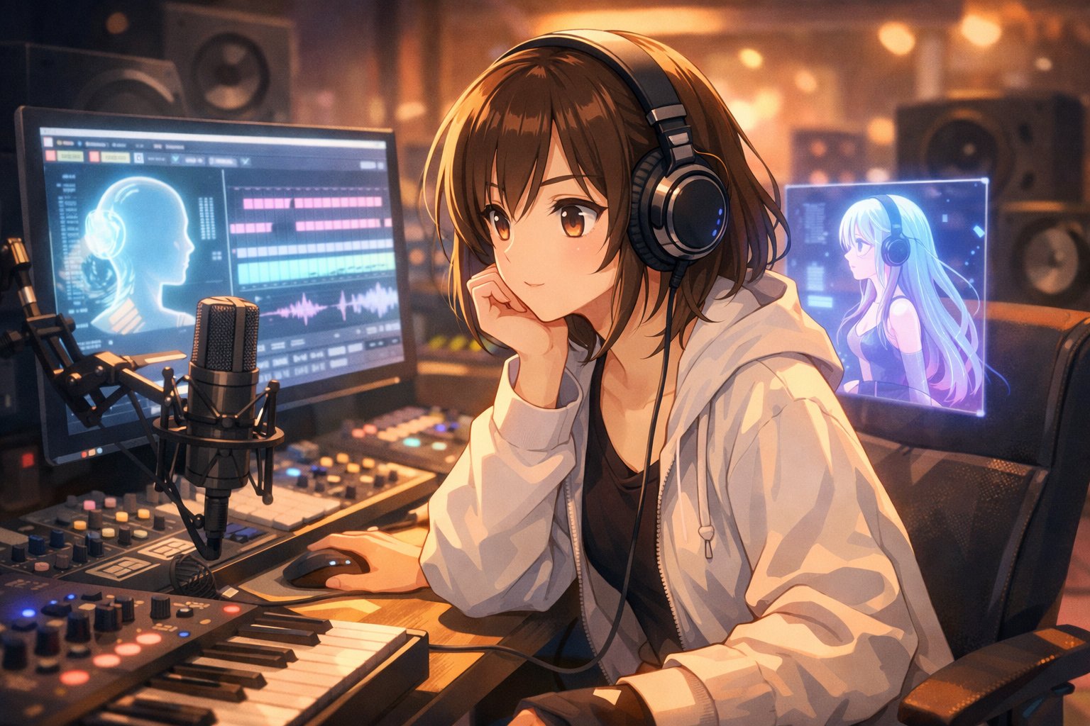 I’m looking for an AI music generator to use as demo vocals.