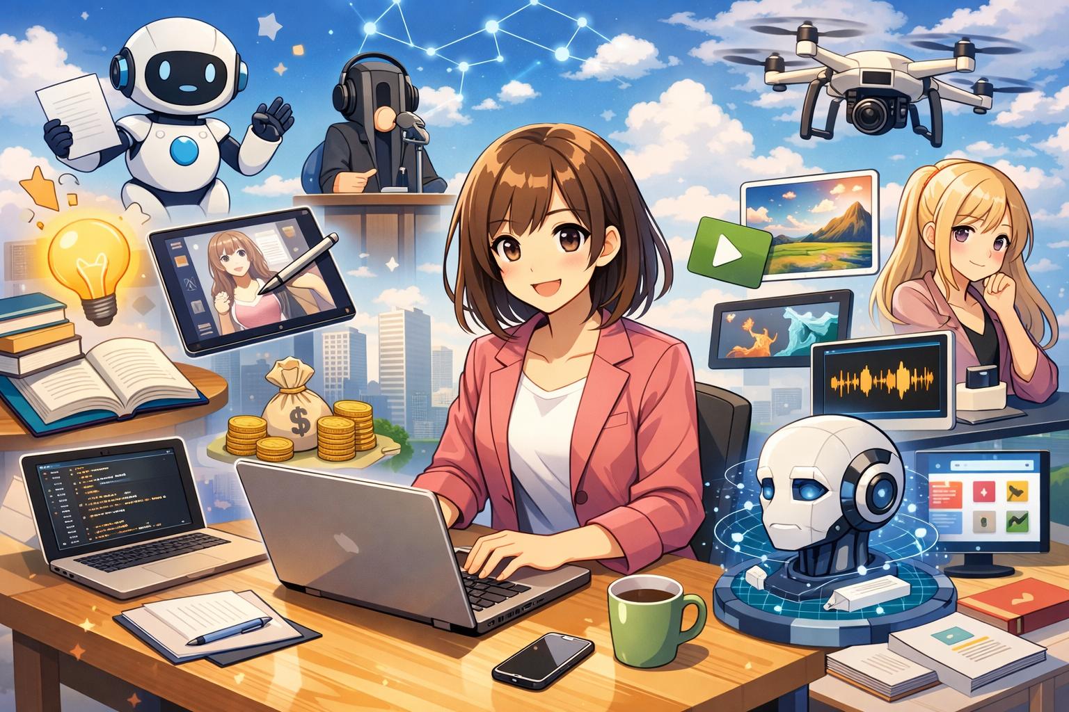 [No Experience Required] 9 AI Side Hustles You Can Start Right Now