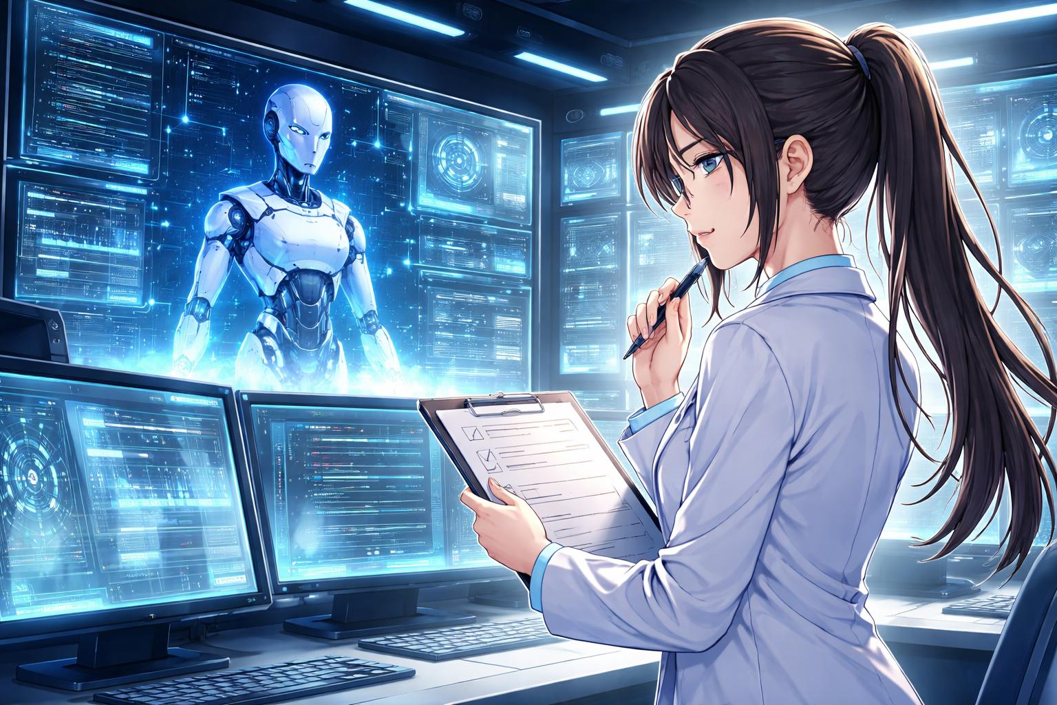 Humans are responsible for checking whether AI is working as instructed