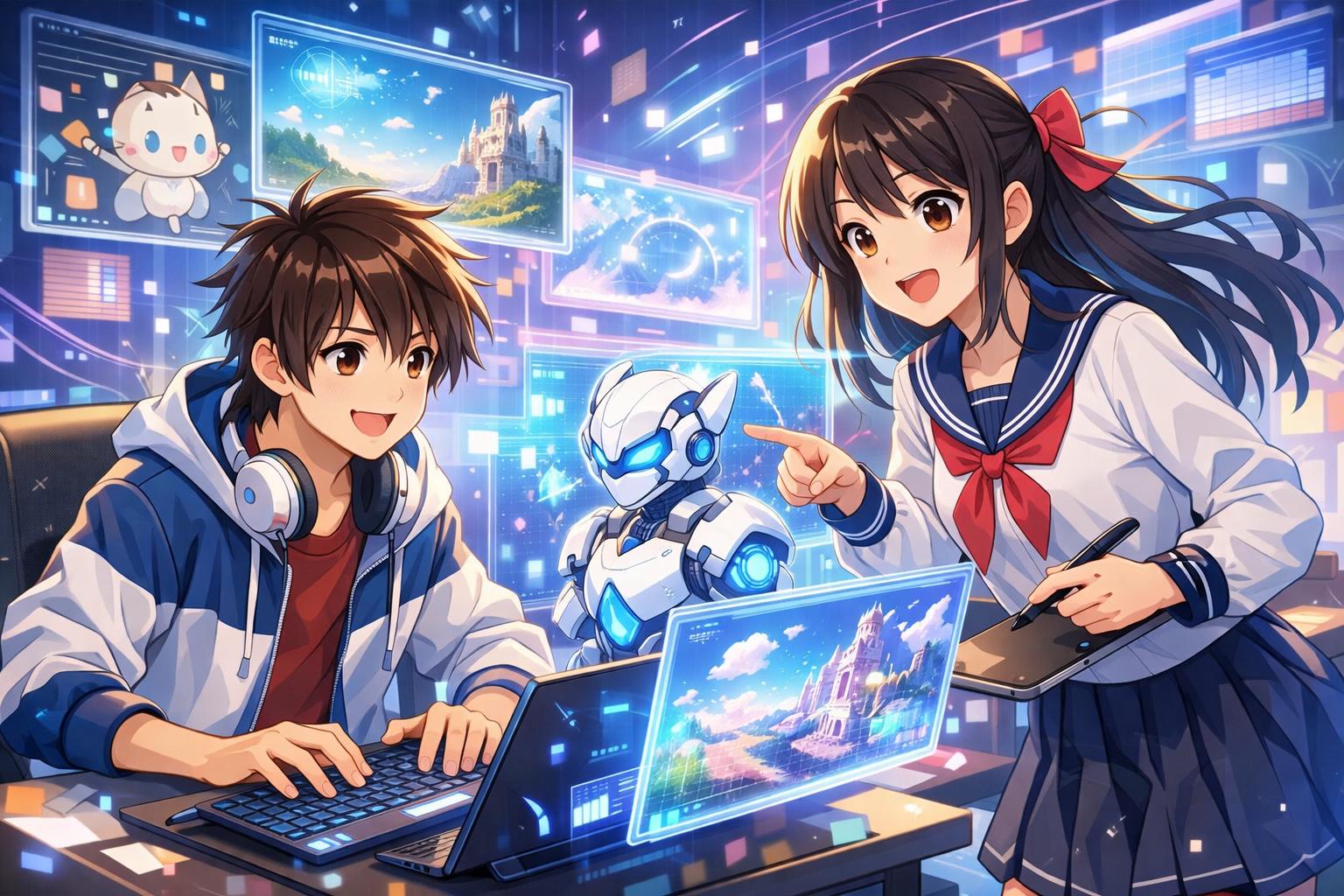 You can quickly develop a feel for it from your teens and start experimenting with original AI creations